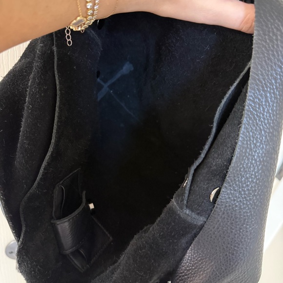 Hammitt Tom Large - black and gunmetal - no zip - Picture 7 of 10